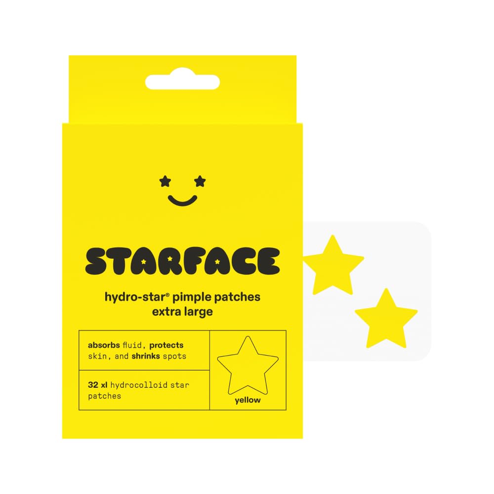 Starface Micro-Cloud, Hydrocolloid Microdart Patches for Early Stage Spots, Pimple Patches with Salicylic Acid and Niacinamide (12 count)