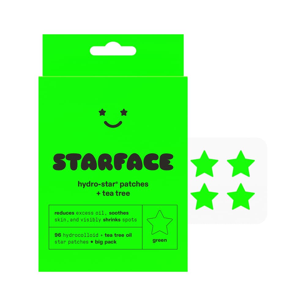 Starface Micro-Cloud, Hydrocolloid Microdart Patches for Early Stage Spots, Pimple Patches with Salicylic Acid and Niacinamide (12 count)