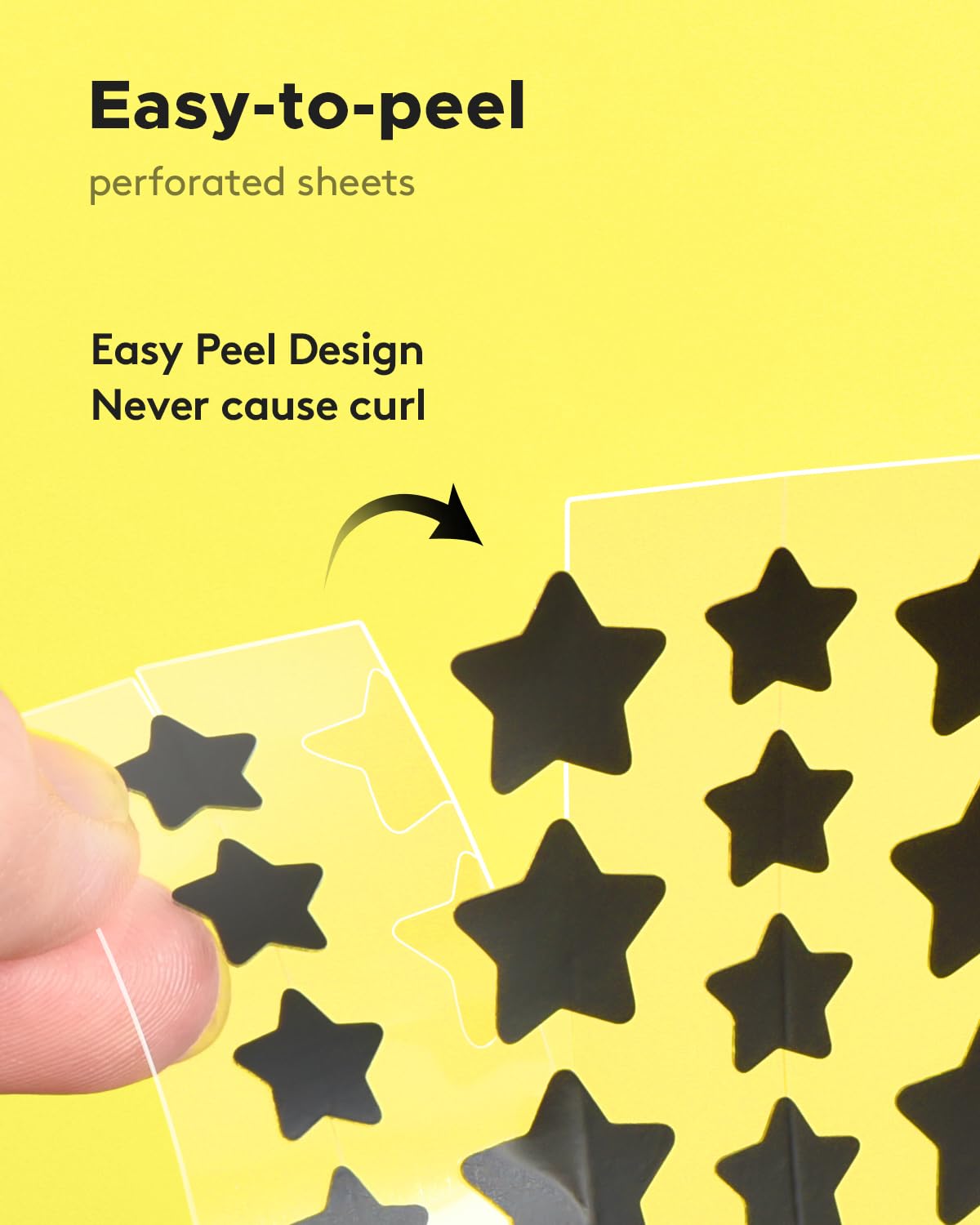 LitBear Acne Patch Pimple Patch, Black Star & Heart Shaped Acne Absorbing Cover Patch, Hydrocolloid Acne Patches For Face Zit Patch Pimple Sticker Acne Dots, Tea Tree Oil + Centella (108 Count)
